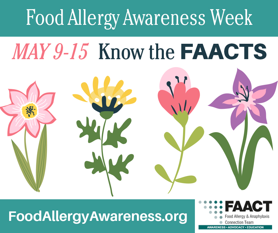 Food allergy awareness week.