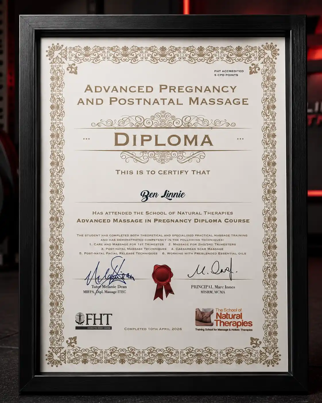 Linnie Cert 16