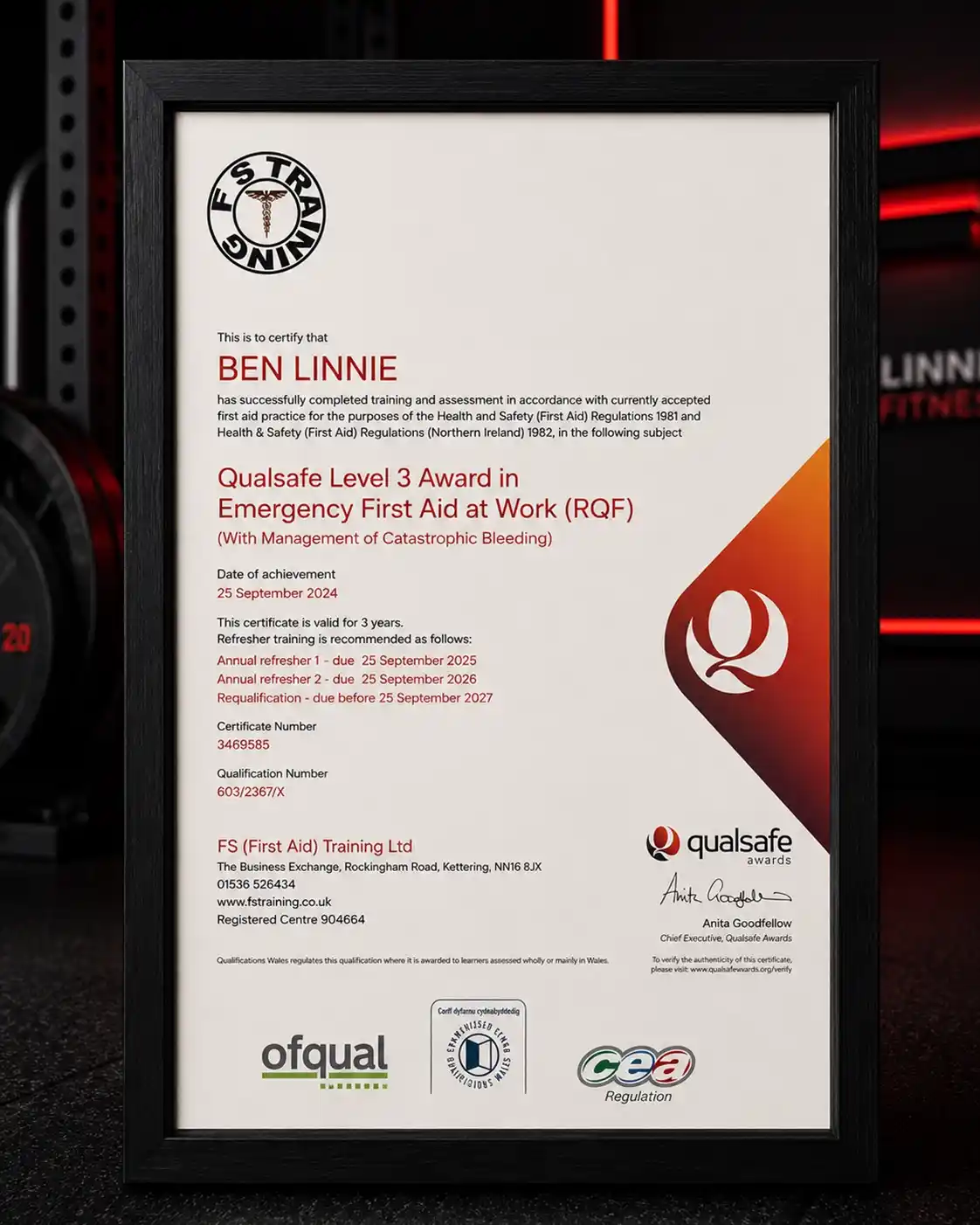 Linnie Cert 2