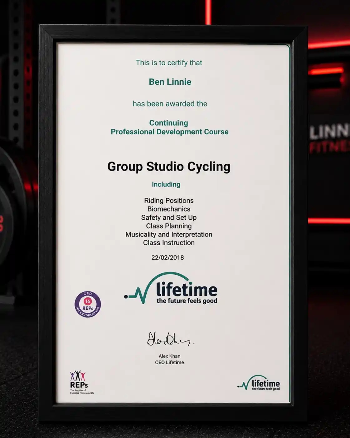 Linnie Cert 4