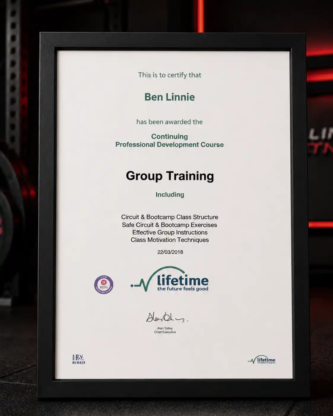 Linnie Cert 5