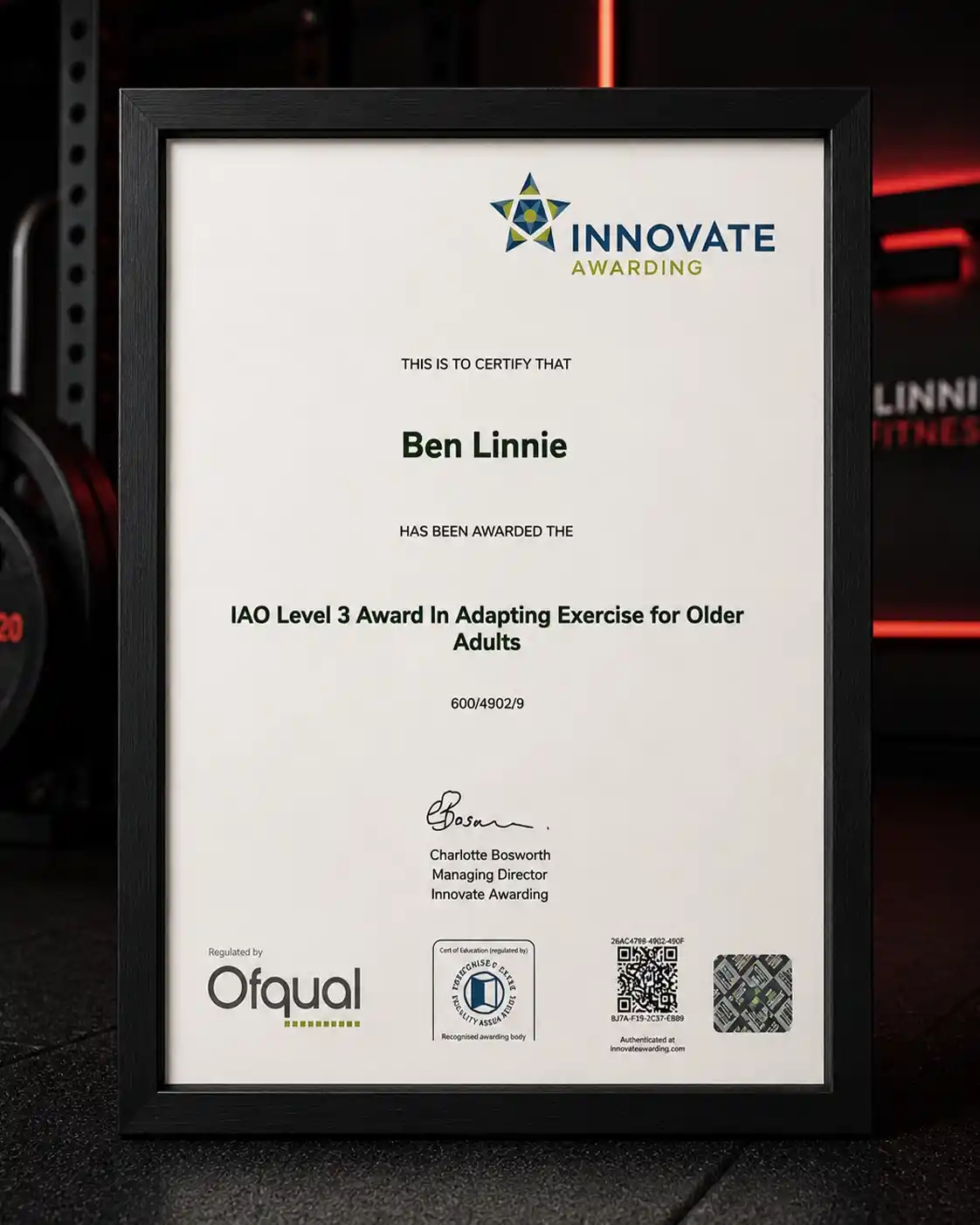 Linnie Cert 7